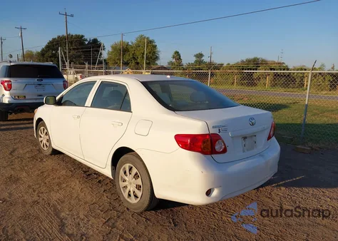 2009 Toyota Corolla Le from USA, damaged, VIN 1NXBU40E49Z039613